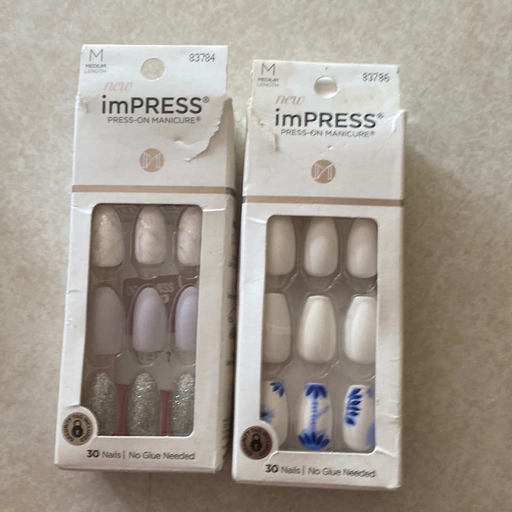 Two sets of nails. Brand new , never used
